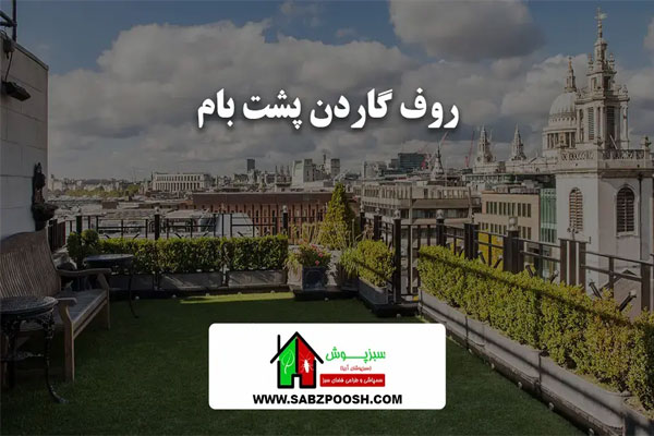 روف گاردن پشت بام